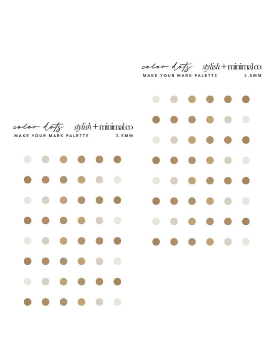 make your mark palette dots 3.5mm