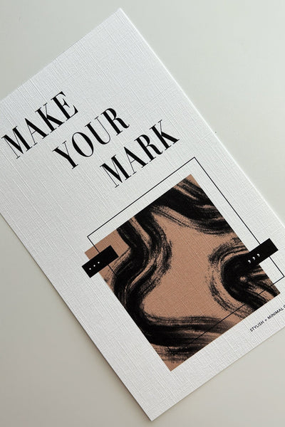 Make Your Mark dashboard