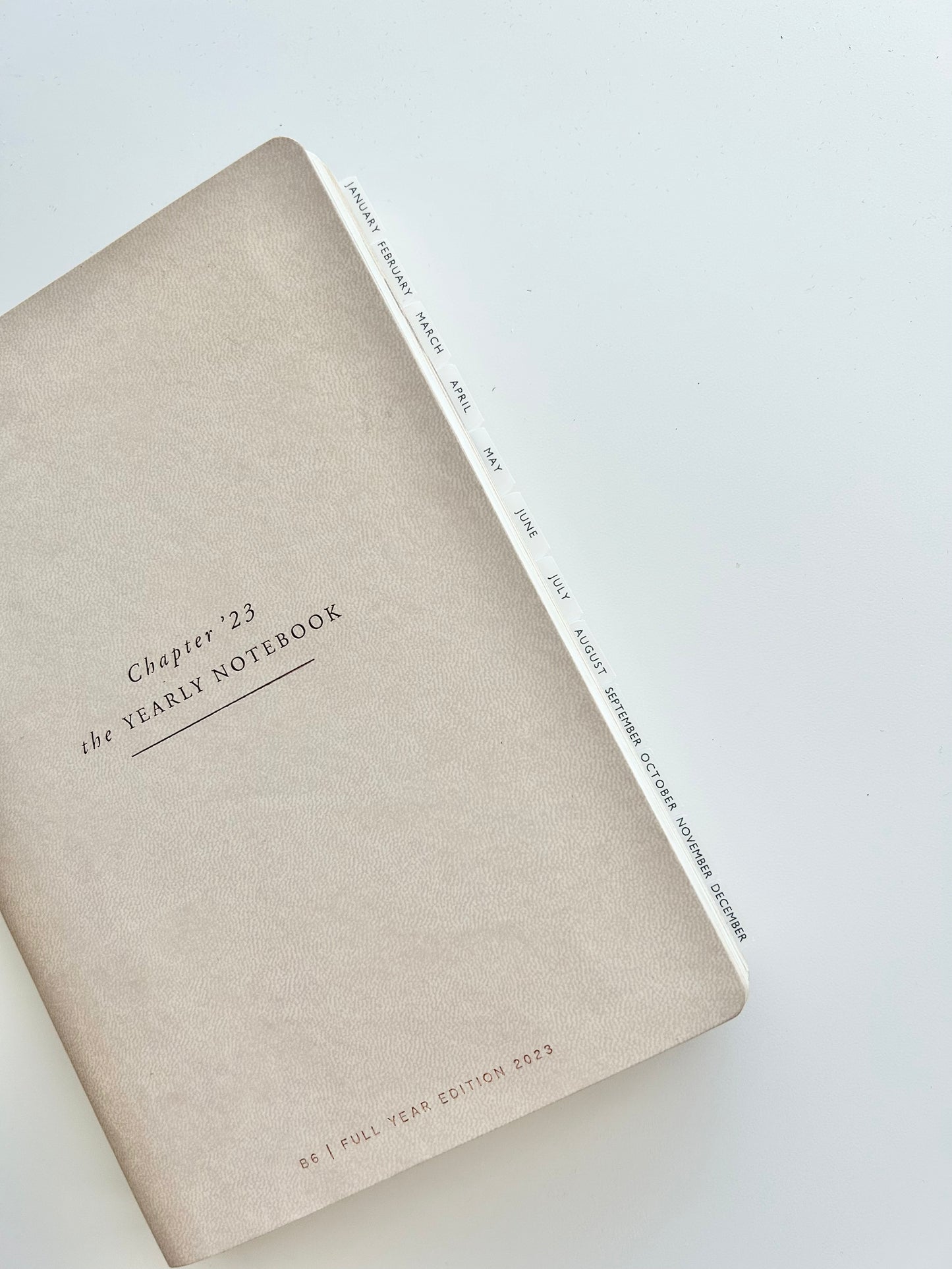 B6 TINY plastic sticker tabs - easy + durable