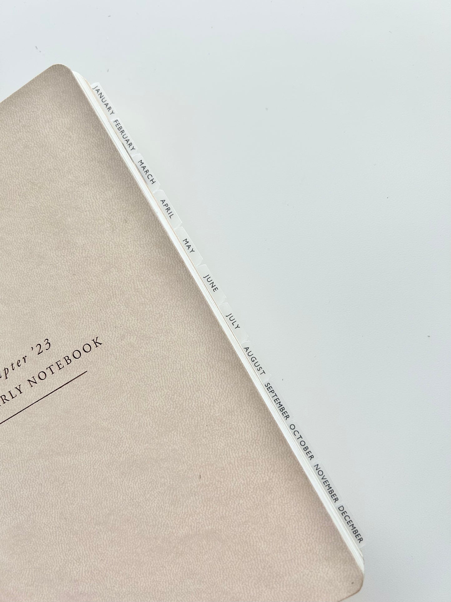 B6 TINY plastic sticker tabs - easy + durable