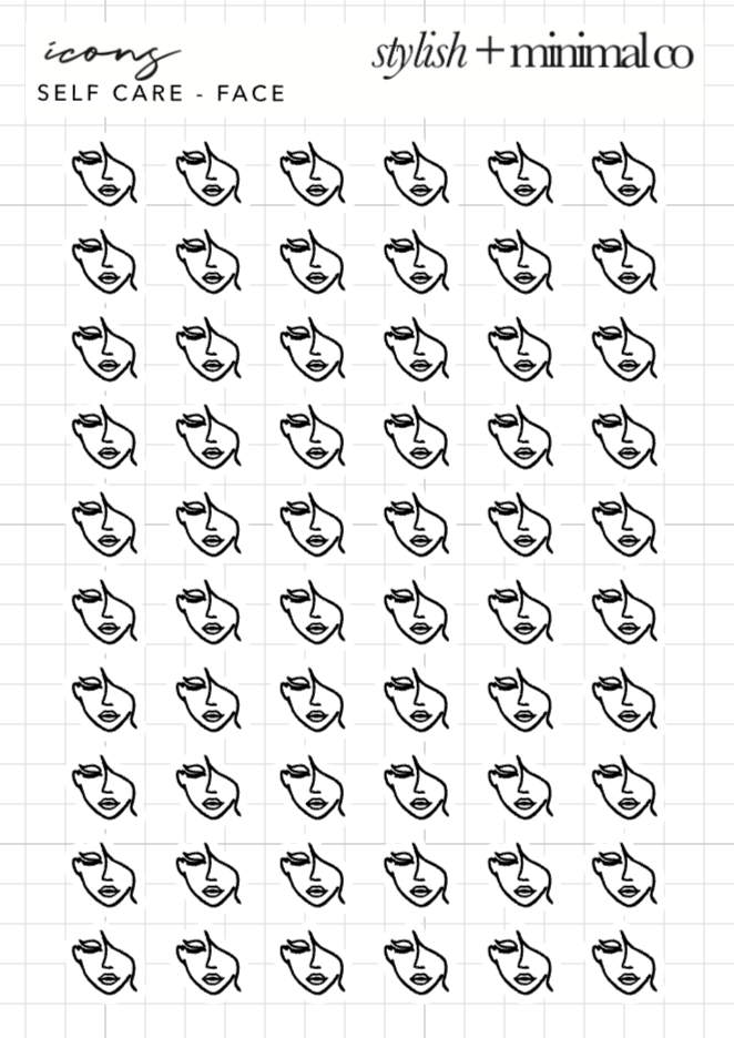 SelfLove Face icons