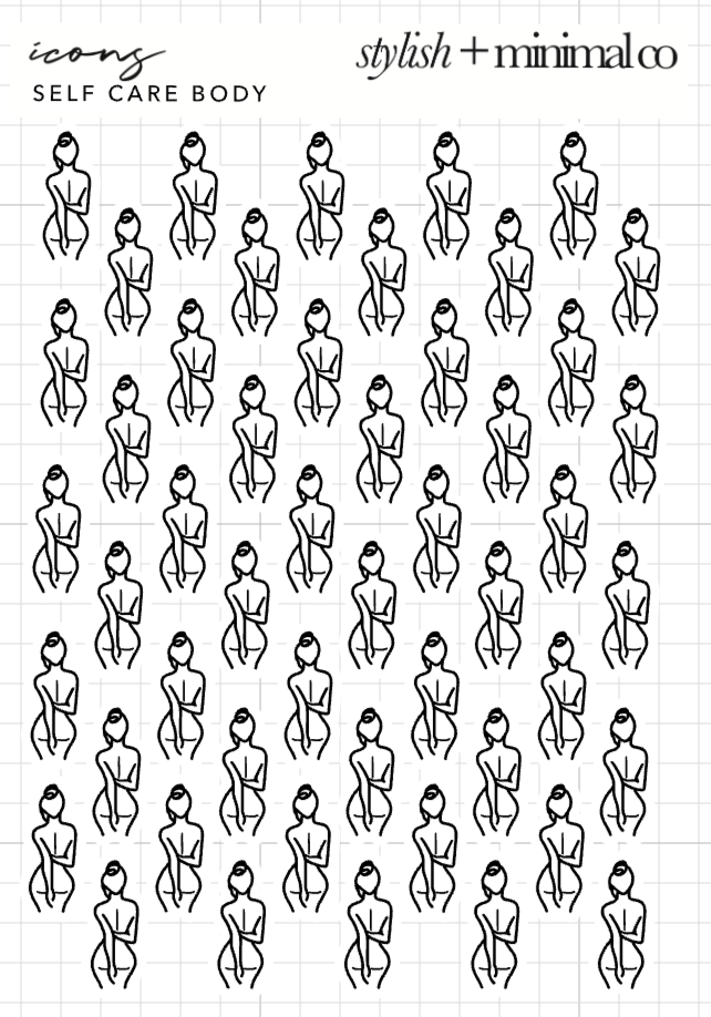 SelfLove Body icons