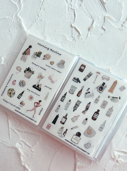 sticker sheet storage album