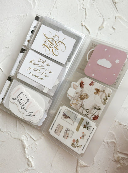 page flag accessory storage album