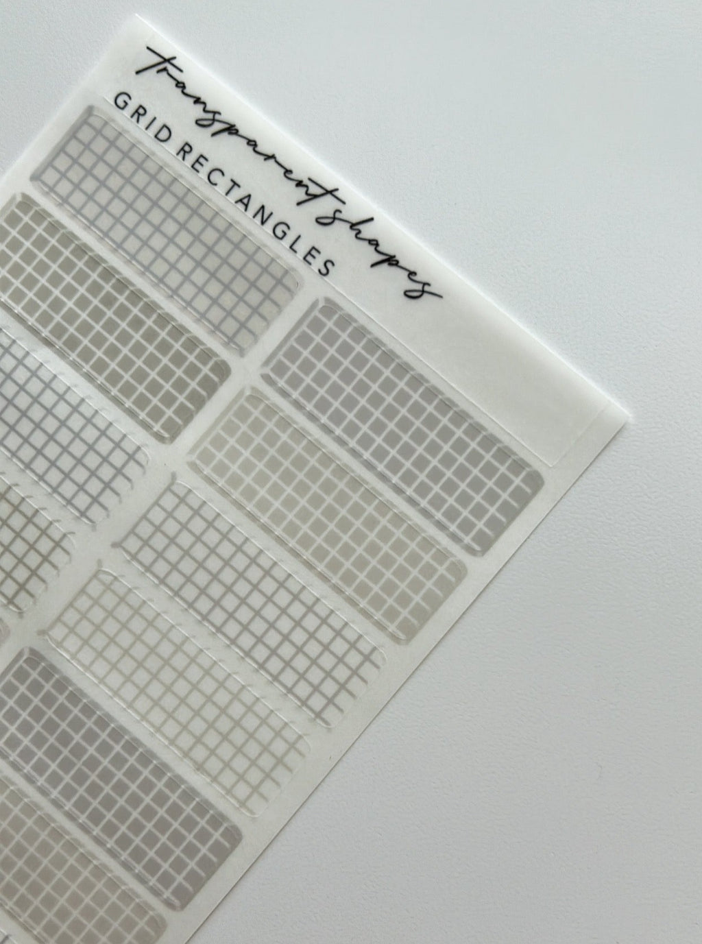 grid shapes stickers