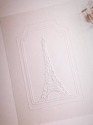 LUXE etched Paris dashboard (THICCC 0.02")