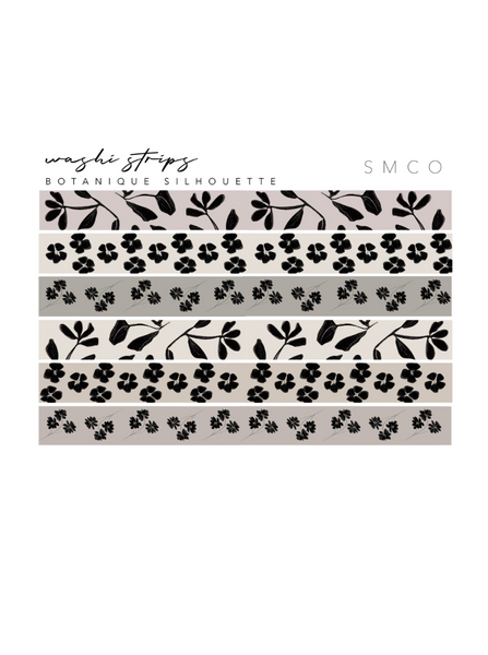 botanique washi strips