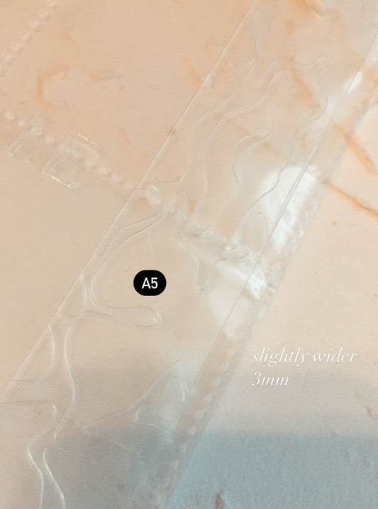 4 top loading pocket sheet A5