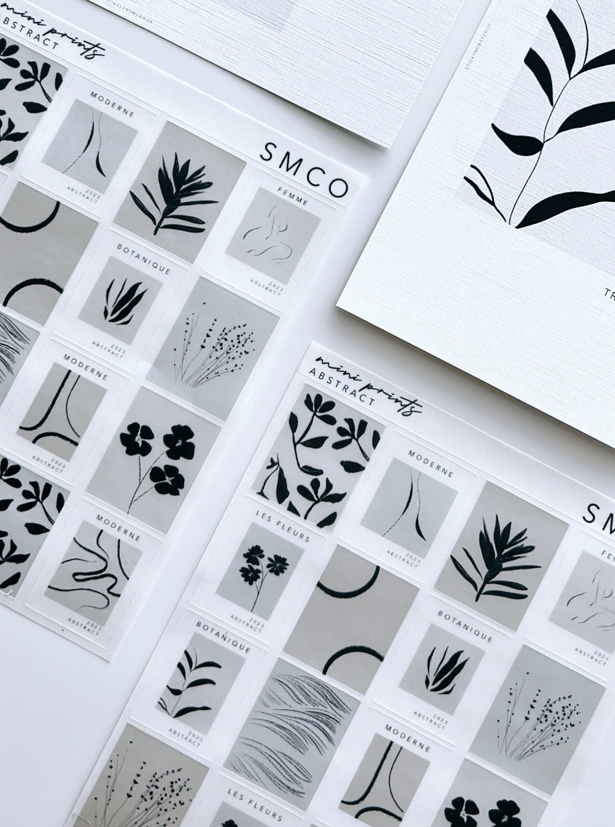 Sticker Mini Print mini print stickers – stylish + minimal co