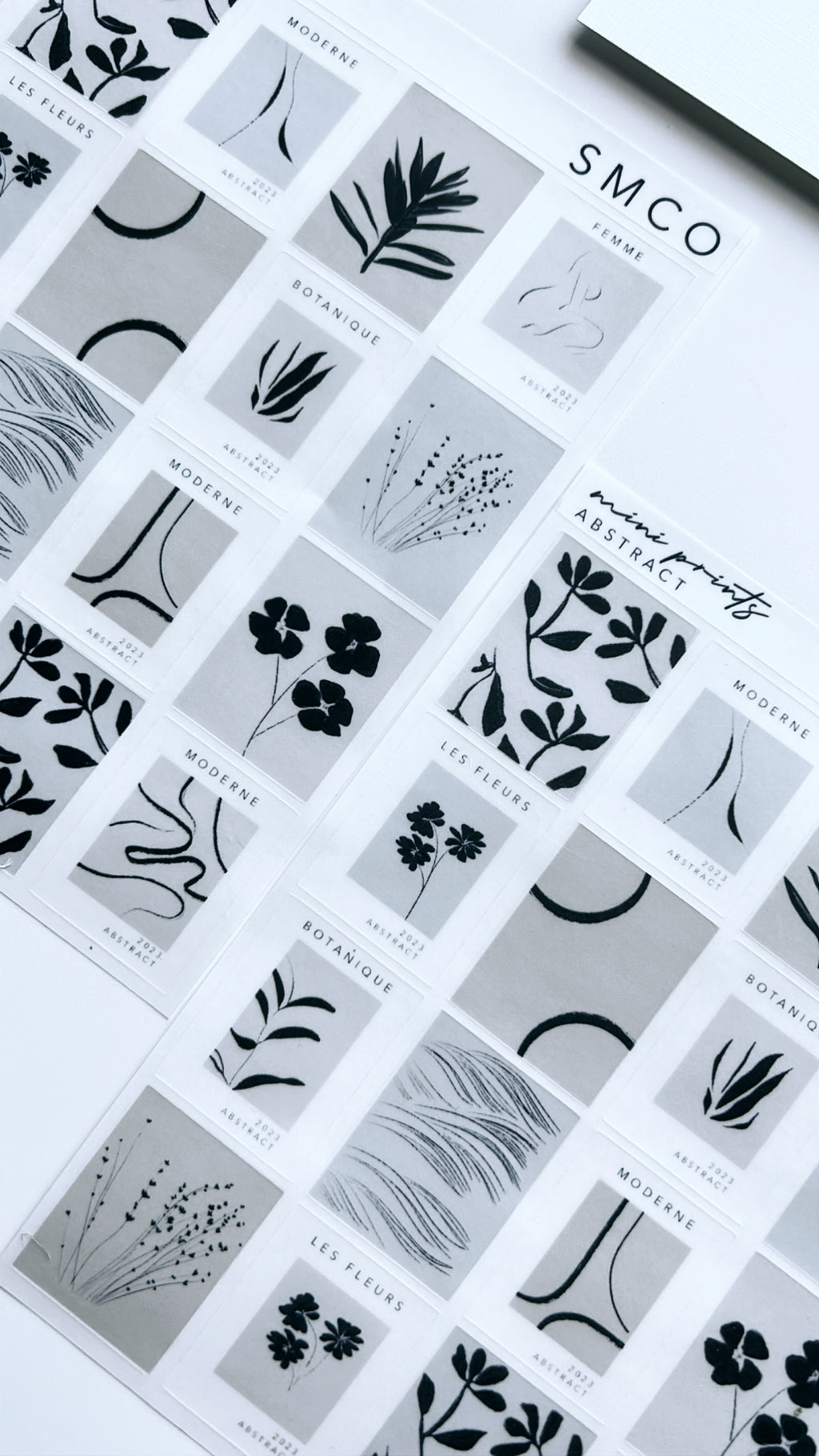 mini print stickers