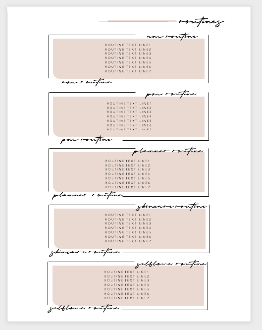 Custom routine/task dashboard N·2- UNpunched