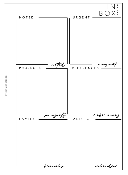 custom etched 20mil inbox dashboard system N°2 - minimal