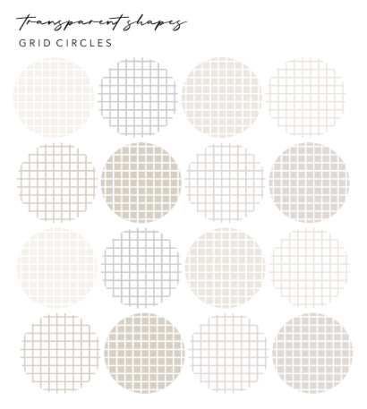 grid shapes stickers