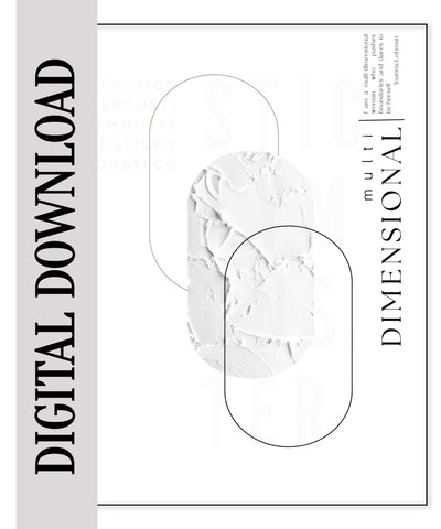 digital dimension dashboard - digital download