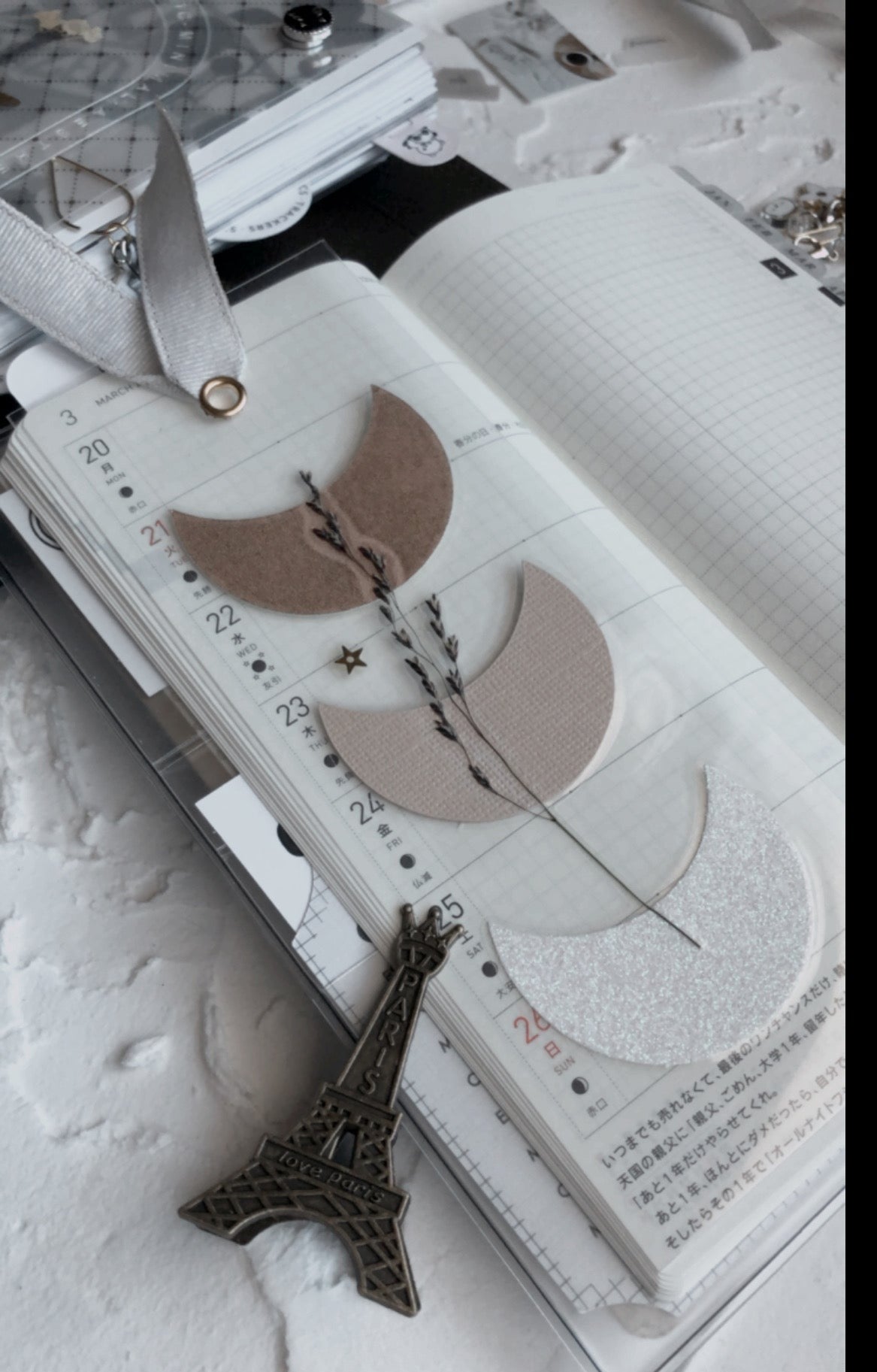 Eiffel journal clip - no international stamped mail please