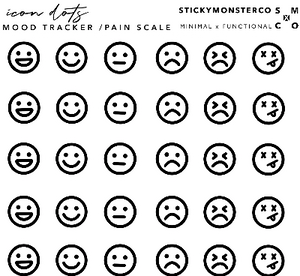 mood tracker / pain level icon